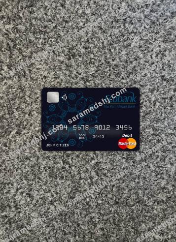 Benin Ecobank master card photolook front